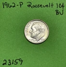 1962 Roosevelt Dime 10c BU Uncirculated Mint State 90% Silver