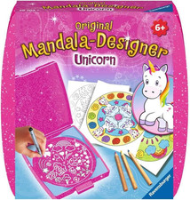 Ravensburger Mandala Designer Mini Unicorn 29704, Zeichnen Lernen Für Kinder Ab 