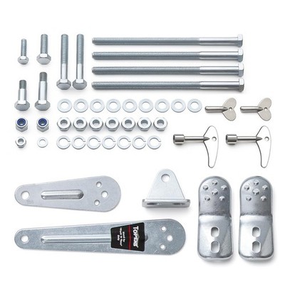 MK01 Mounting Hardware Fasteners Bracket Release Key Set for Swing Gate Opener