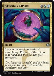 Rakshasa's Bargain #214 Foil Tarkir: Dragonstorm