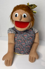 Professional muppet style Puppet Farm Girl 14"