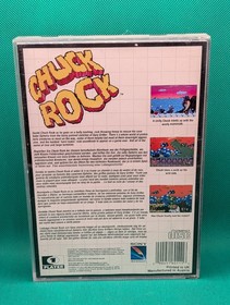 Sega Mega-CD Chuck Rock | CIB Rare T-93045-50 Big Box Version | VGC | Tested