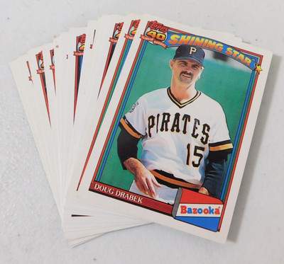 1991 BAZOOKA TOPPS 40 SHINING STAR  YOU PICK CARD COMPLETE YOUR SET (item#N43)