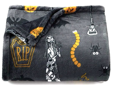 Disney NIGHTMARE BEFORE CHRISTMAS 5x6 ft Oversized THROW BLANKET The Big One NEW
