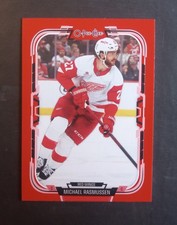 Michael Rasmussen Red Border SP 2025-26 O-Pee-Chee Hockey Parallel #277 Mint