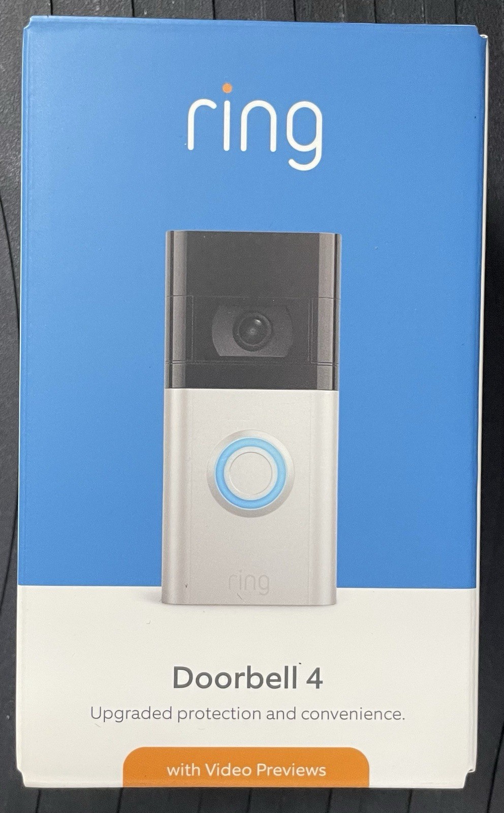 Ring Video Doorbell 4 - 1080p HD, Wi-Fi, Alexa Enabled - Brand New-image