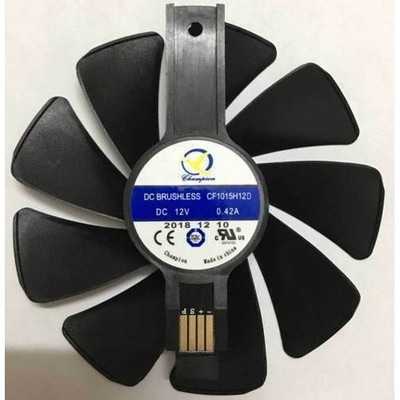 95mm CF1015H12D Fan for Sapphire NITRO RX480 8G RX470 4G RX570 4G/8G D5 RX580 #v