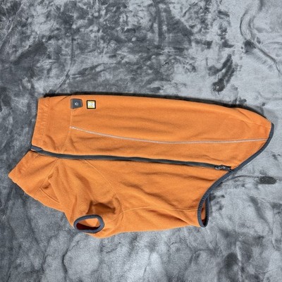 Ruffwear Climate Changer Fleece Zipper Dog Jacket Large Orange