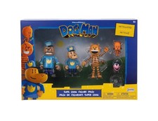 Dog Man Movie Action Figures Multipack 5-Pack Chief Petey Lil Petey Flippy - NIB