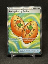 Pokemon TCG Buddy-Buddy Poffin 167/132 Mega Evolution Hyper Rare Trainer