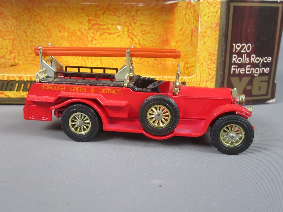 D42 Matchbox Y-6 Rolls-Royce Models Of Yesteryear Fire Engine Box 1:48 - Image 2 of 4