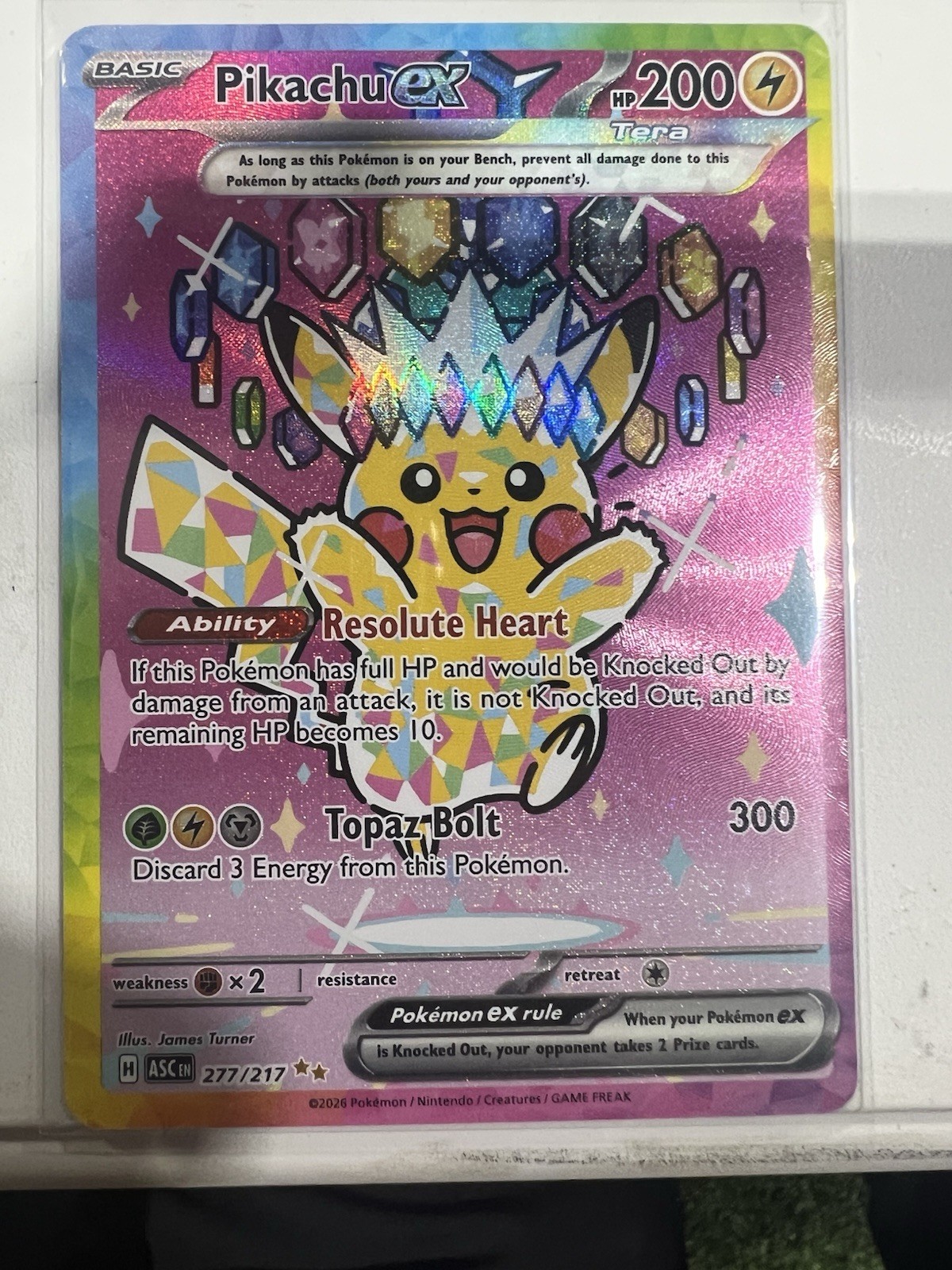 Pikachu ex Price - Ascended Heroes | Pack Magik