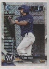 2018 Bowman Draft Chrome Asia Mojo Refractor Micah Bello #BDC-111 0st9