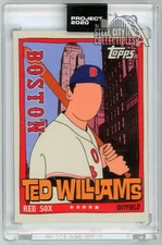 Ted Williams Topps Project 2020 Card #34 1954 Topps By Fucci