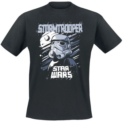 Star Wars T-Shirt Herren Stromtrooper schwarz