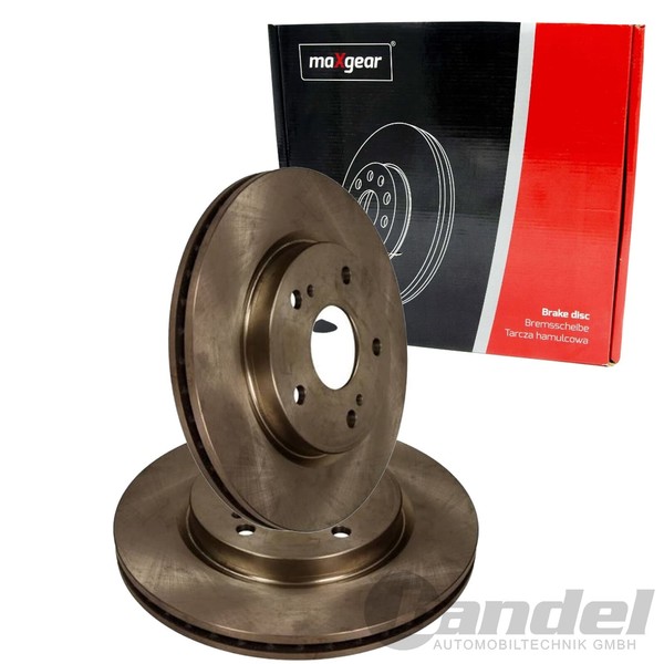 2X Maxgear Bremsscheiben 272Mm InnenbelÜFtet Vorne | 19-3508-image