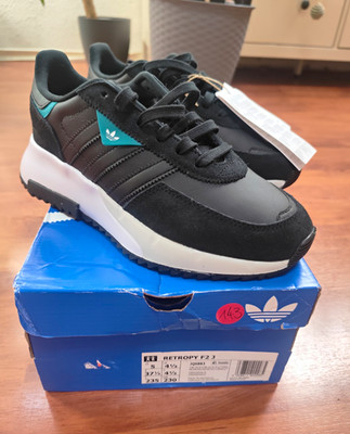 adidas Retropy F2 J Sneaker Unisex EU 37 1/3 Leder Low Top gepolstert