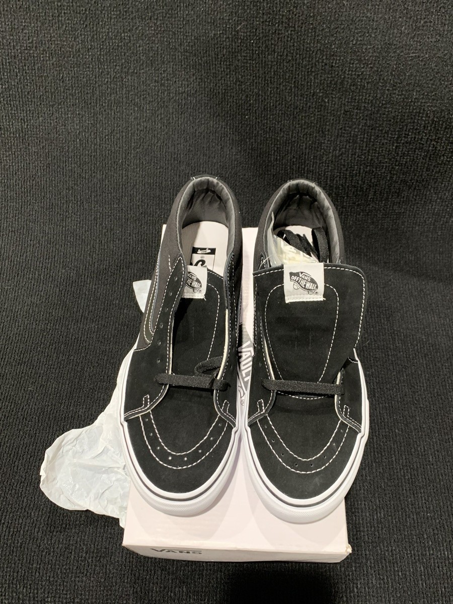 Vans x JJJJound SK8 Mid Vault LX Mens Size US 9.5 Black Suede AW21