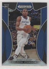 2019-20 Panini Prizm Draft Picks Blue Prizm Keldon Johnson #93 0t1