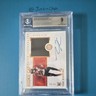 Panini 2020 Encased Tee Higgins #110 Rookie Cap Patch Auto 50/50 Bengals BGS 9