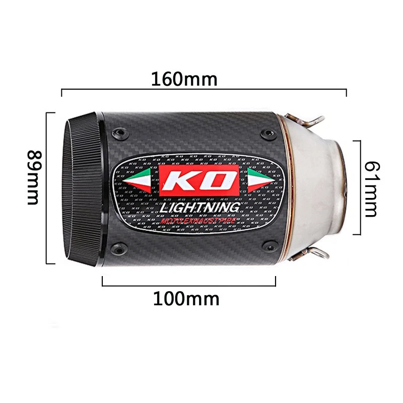 Silenciadores de fibra de carbono con puntas de escape para Aprilia Tuono V4 1100 2017-2020 Foto 3 de 4