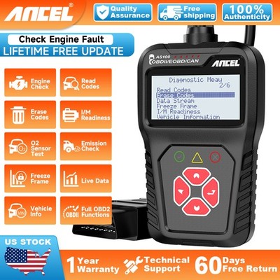 Turn off CHECK ENGINE Car OBD2 Scanner Delete Fault Code Reader Diagnostic Tool