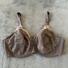 Wacoal Retro Chic Full Figure Lace Underwire Bra Women's 42 D 42D 855186
