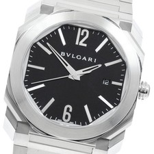 BVLGARI Octo BGO41S Date Black Dial Automatic Men's Watch 961831