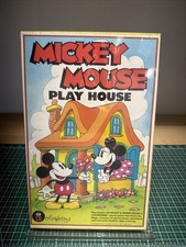 Vintage 80S Colorforms Disney Mickey Mouse Play House Minnie Flower New Sealed