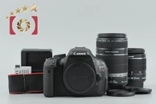 Canon EOS Kiss X5 / Rebel T3i / 600D 18.0 MP DSLR 18-55 55-250 Lenses