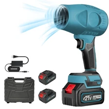 130,000 RPM Cordless Leaf BlowerVacuum Handheld Air DusterJet Dry BlowerTurboFan