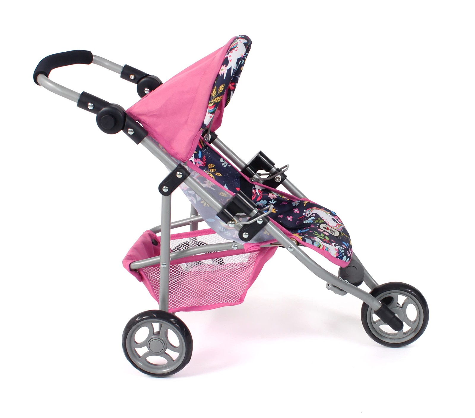 PASSEGGINO PER BAMBOLE DA JOGGING LOLA PASSEGGINO GIOCO PER BAMBINE ACCESSORI BA foto 2