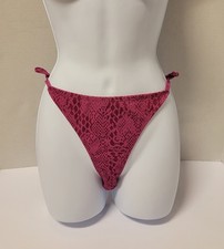Xhilaration Women's Bikini Bottom Hipster Color Fuchsia Size Medium  4-6  NEW