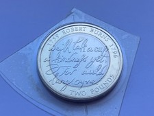 2009 ROBERT BURNS TWO 2 POUND £2 BRILLIANT UNCIRCULATED COIN BU UNC