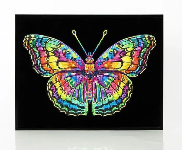 Diamond Dotz - Diamond Painting Neon Schmetterling | Kit (Bastelset) | 2025-image