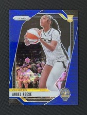 2024 Panini Prizm WNBA #10 Angel Reese RC Blue Prizm /199 Rookie Sky