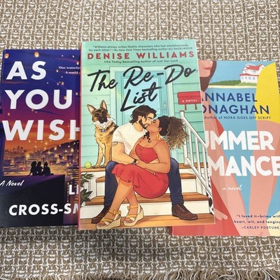 Booktok Romance Novels Lot Of 3 Summer Reading Trending