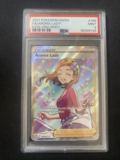 PSA 9 2021 POKEMON SWORD & SHIELD EVOLVING SKIES #199 FA/AROMA LADY Full Art on eBay