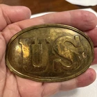 Original Civil War arrow hook Buckle