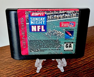 ESPN Sunday Night NFL (Sega Genesis, 1994) Cartridge Only UNTESTED