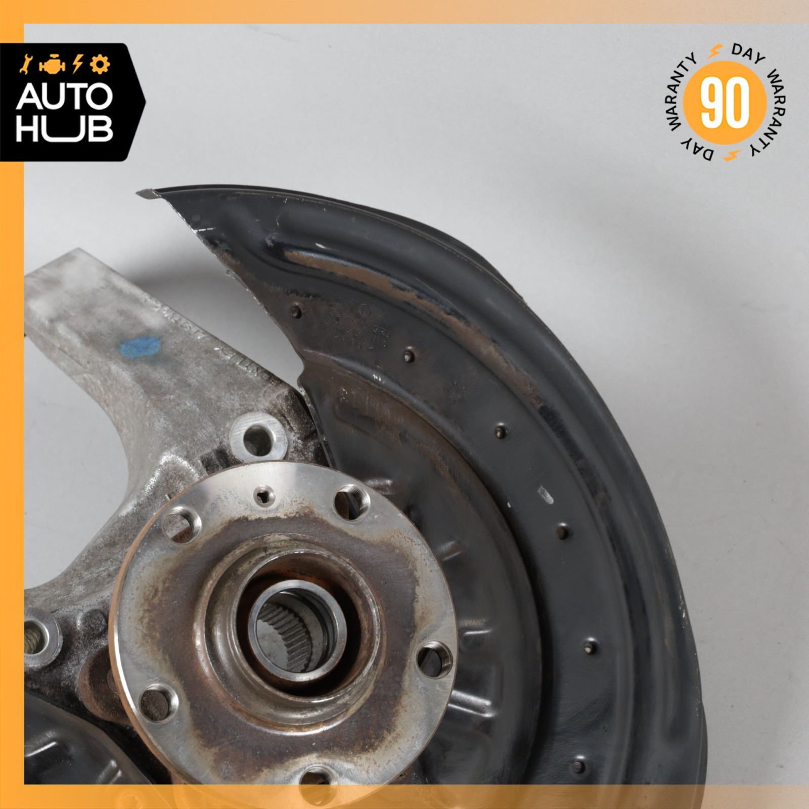 12-18 Bentley Continental GTC Convertible Rear Left Spindle Knuckle Hub OEM 32k