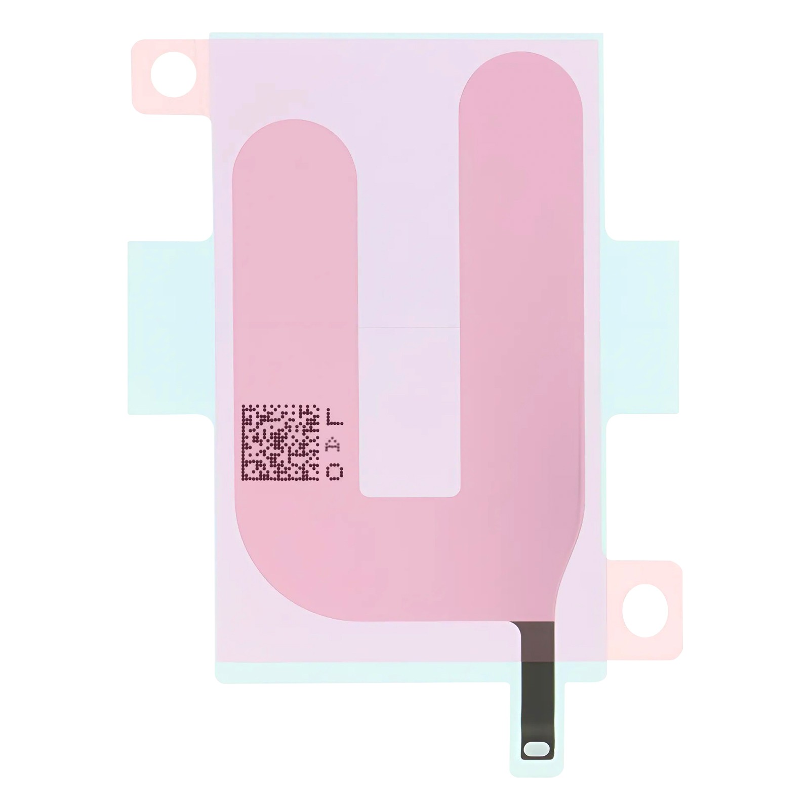 Bande Adhésive Batterie pour iPhone 16 Fixation Forte Autocollant Clappio Transparent
