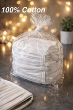 Reusable 100 Cotton Triple Layer Face Mask, Washable, 20-Pack