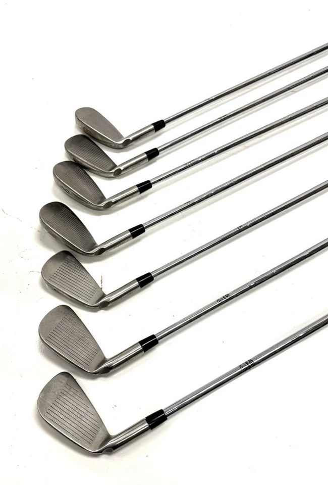 Juego de hierros de punto negro Ping S59 3-9 ejes de acero rígido True Temper para diestros diestros diestros diestros Foto 2 de 4