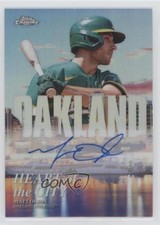 2022 Topps Chrome Heart of the City Auto 69/99 Matt Olson #HOCA-MO Auto 7c5