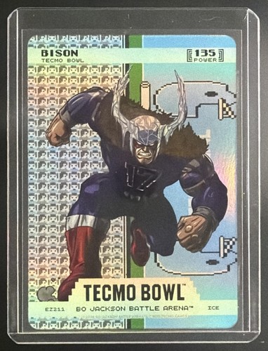 Bo Jackson Battle Arena Tecmo Bowl Bison EndZone Battlefield Foil EZ211