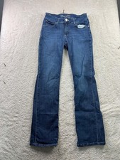 Wrangler Jeans Womens 5 x 32 Blue Boot Cut Stretch Mid Rise Denim Classic Pants