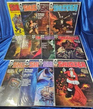 SHUDDER WARRANT MAGAZINE #1 2 3 4 5 6 7 8 9 10 11 12 13 14 2021 horror Run Lot