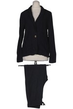 Vero Moda Anzug Damen Kostüm Set Zweiteiler Gr. XS Leinen Marineblau #1bji1ts