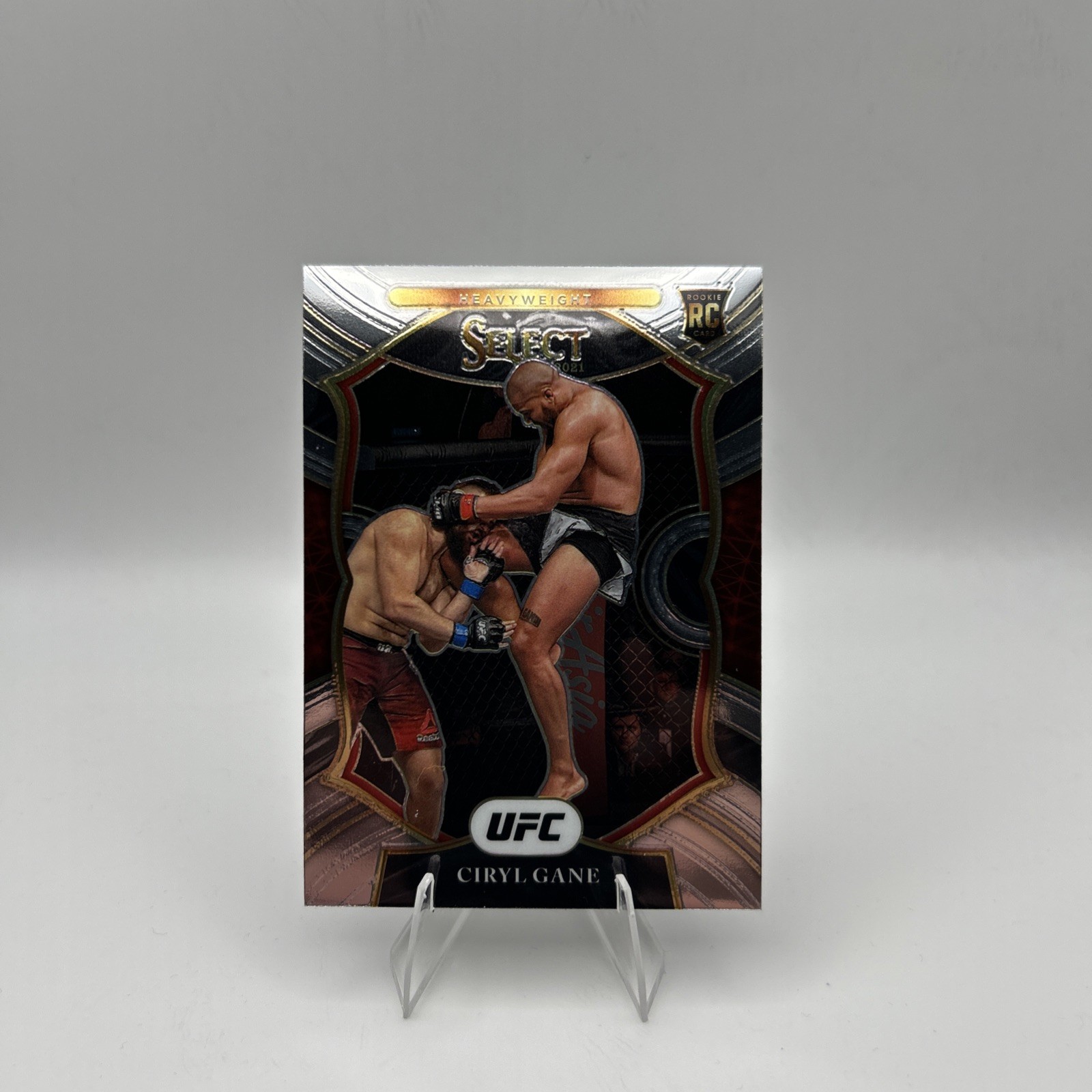 2021 Ciryl Gane #98 Panini Select Concourse UFC ROOKIE RC